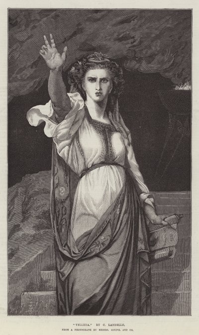 Velleda by Charles Landelle